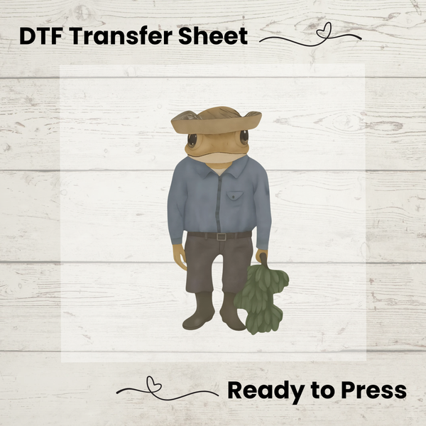 DTMF Concho Jibaro DTF: Ready to Press, Puerto Rico Shirt