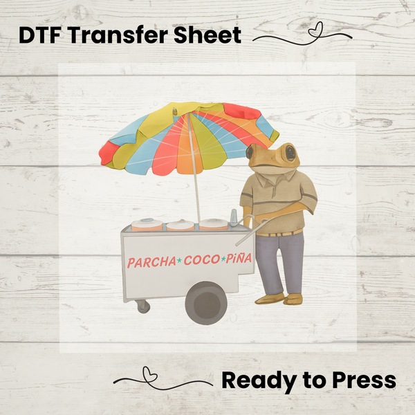 DTMF Concho Helados  DTF: Ready to Press, Puerto Rico Shirt