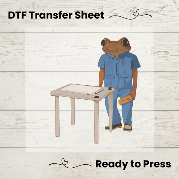 DTMF Concho Domino Table DTF: Ready to Press, Puerto Rico Shirt