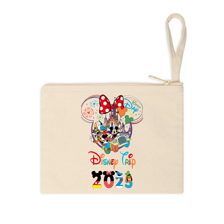 Disney Family Vacation 2025 DTF Transfer – Ready-to-press Minnie Ears heat transfer for DIY vacation shirts.