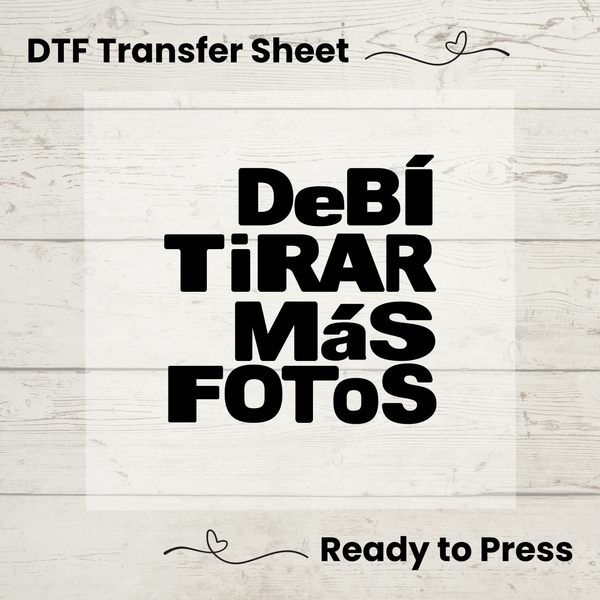 DTMF DTF, DTf Transfer Sheet, Ready to Press, Custom Dtf, DIY Heat Transfer, T-Shirt Transfer, Puerto Rico, Sapo Concho, Bad Bunny