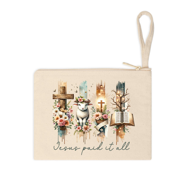 Faith-inspired heat transfer featuring powerful Christian symbols, ready to press on tote bags, hoodies, and t-shirts.