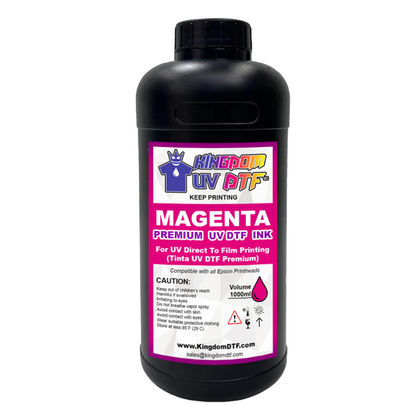 Magenta UV DTF Ink - Best UV Direct To Film Ink (UV DTF ink)