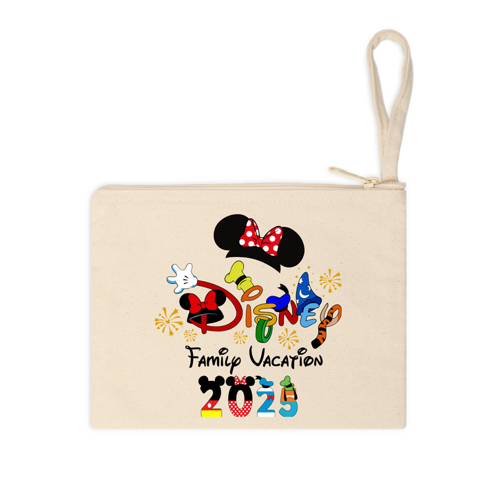 Disney Family Vacation 2025 DTF Transfer – Minnie Ears ready-to-press heat transfer for custom matching shirts