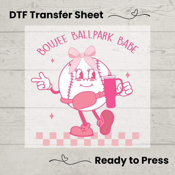 Coquette Baseball  DTF, Dtf Transfer Sheet, Ready to Press, Custom Dtf, Diy Heat Transfer, T-Shirt Transfer, Coquette Aesthetic  Shirt
