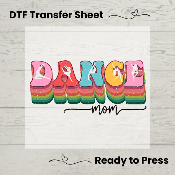 Dance Mom Era DTF, Dtf Transfer Sheet, Ready to Press, Custom Dtf, Diy Heat Transfer, T-Shirt Transfer, Dance Mom Shirt