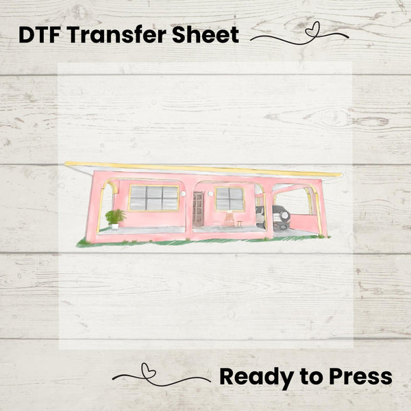 DTMF DTF, DTf Transfer Sheet, Ready to Press, Custom Dtf, DIY Heat Transfer, T-Shirt Transfer, Puerto Rico, Bad Bunny, Casita de Campo