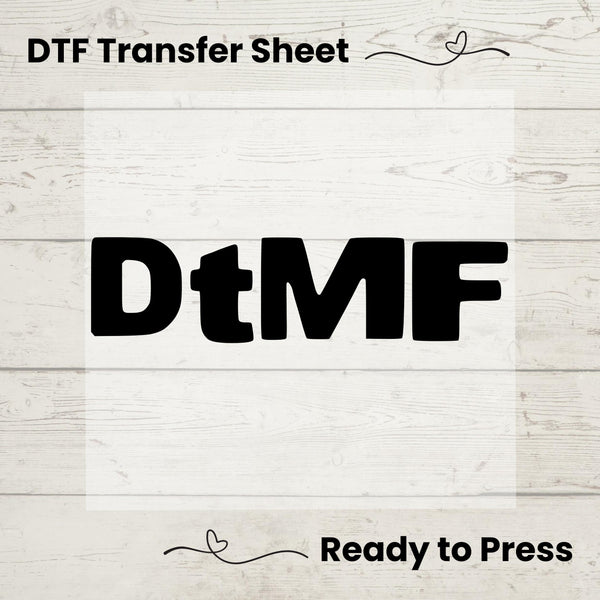 DTMF DTF, DTf Transfer Sheet, Ready to Press, Custom Dtf, DIY Heat Transfer, T-Shirt Transfer, Puerto Rico, Sapo Concho, Bad Bunny