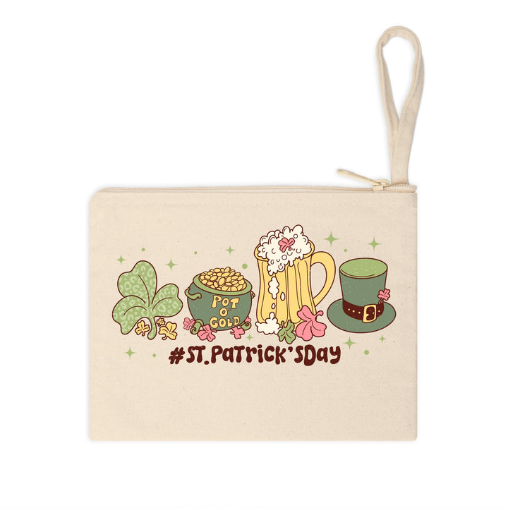 St. Patrick’s Day DTF Transfer Bundle – 6-sheet ready-to-press retro Irish heat transfer pack featuring shamrocks, beer mugs, and lucky sayings