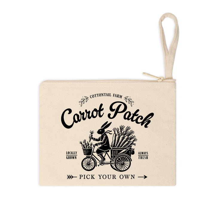 Farmhouse Spring DTF Transfer - Retro Bunny Carrot Patch Heat Press Design for Clothing