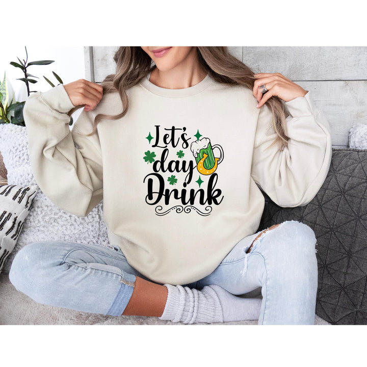 St. Patrick’s Day Drinking Team DTF Transfer Bundle – 6-sheet ready-to-press heat transfer pack with Irish-themed bar crawl and day drink designs