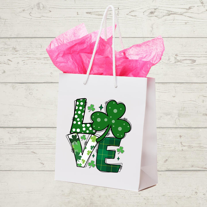 St. Patrick’s Day DTF Transfer Bundle – 6 Irish heat press designs for t-shirts, hoodies, and tote bags. Ready-to-press DIY transfer sheets.