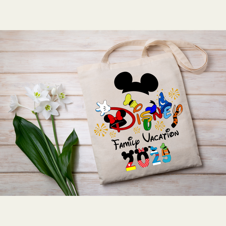 Disney Trip 2024 DTF Transfer – Ready-to-press Mickey Ears heat transfer for DIY vacation shirts.